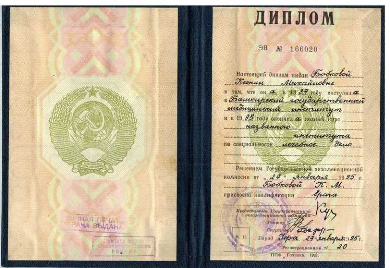 Бобкова Ксения Михайловна